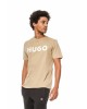 T-Shirt Hugo μπεζ ΚΟΝΤΟΜΑΝΙΚΕΣ