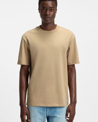 T-Shirt Hugo μπεζ