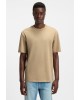 T-Shirt Hugo μπεζ ΚΟΝΤΟΜΑΝΙΚΕΣ