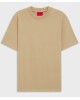 T-Shirt Hugo μπεζ ΚΟΝΤΟΜΑΝΙΚΕΣ