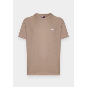 T-shirt Tommy Jeans μπεζ