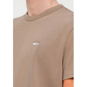 T-shirt Tommy Jeans μπεζ