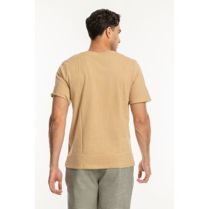 T-shirt Jack n Jones μπεζ T-shirt Jack n Jones μπεζ