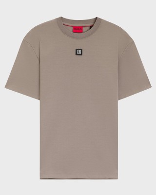 T-Shirt Hugo μπεζ