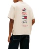 T-shirt Tommy Jeans μπεζ ΚΟΝΤΟΜΑΝΙΚΕΣ