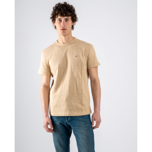 T-shirt Tommy Jeans μπεζ