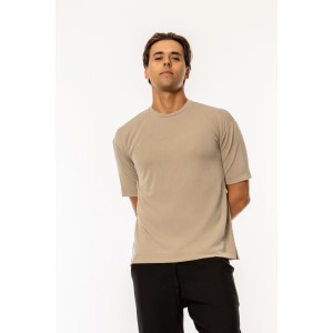 T-shirt Vittorio Jordan μπεζ