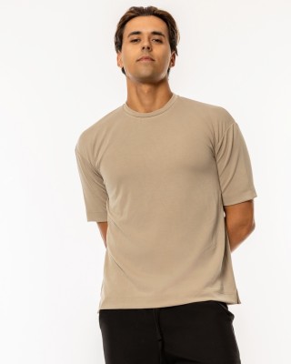 T-shirt Vittorio Jordan μπεζ