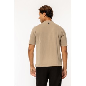 T-shirt Vittorio Jordan μπεζ