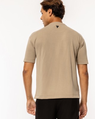 T-shirt Vittorio Jordan μπεζ