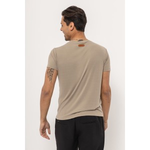 T-Shirt Rebel μπεζ T-Shirt Rebel μπεζ