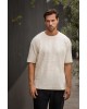T-shirt Vittorio μπεζ ΚΟΝΤΟΜΑΝΙΚΕΣ