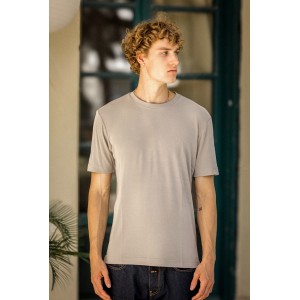 T-shirt Vittorio μπεζ T-shirt Vittorio μπεζ