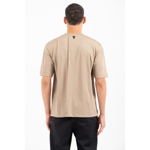 T-shirt Vittorio μπεζ T-shirt Vittorio μπεζ