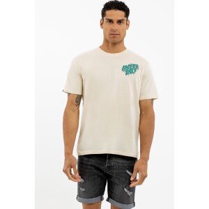T-shirt SUPERDRY μπεζ T-shirt SUPERDRY μπεζ