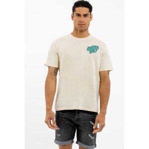 T-shirt SUPERDRY μπεζ T-shirt SUPERDRY μπεζ