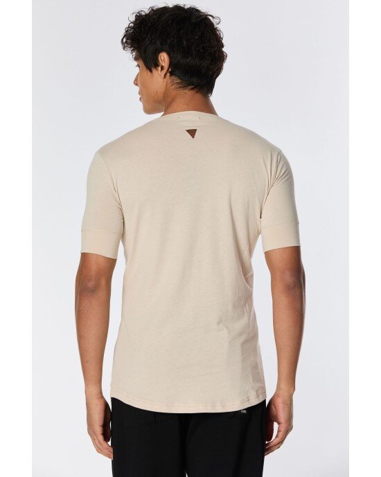 T-Shirt Rebel μπεζ T-Shirt Rebel μπεζ
