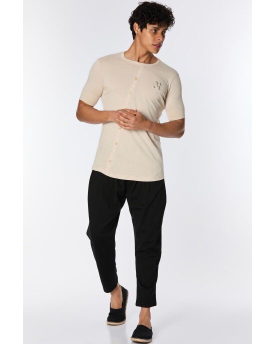 T-Shirt Rebel μπεζ T-Shirt Rebel μπεζ