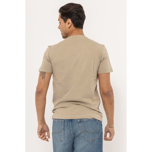 T-shirt Calvin Klein μπεζ T-shirt Calvin Klein μπεζ