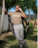 T-Shirt Hugo μπεζ ΚΟΝΤΟΜΑΝΙΚΕΣ