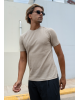 T-shirt Vittorio μπεζ ΚΟΝΤΟΜΑΝΙΚΕΣ