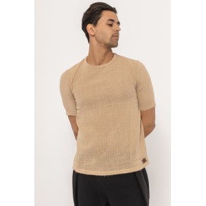 T-Shirt Rebel μπεζ T-Shirt Rebel μπεζ