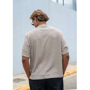 T-shirt Vittorio μπεζ