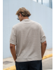 T-shirt Vittorio μπεζ ΚΟΝΤΟΜΑΝΙΚΕΣ