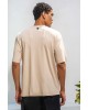 T-shirt Vittorio μπεζ ΚΟΝΤΟΜΑΝΙΚΕΣ