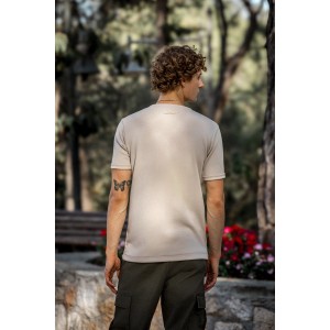 T-Shirt Rebel μπεζ T-Shirt Rebel μπεζ