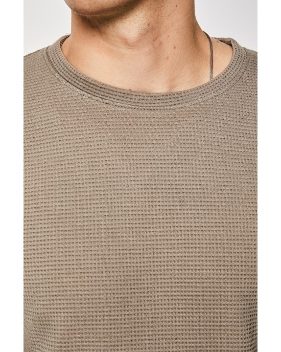 T-Shirt Rebel μπεζ ΚΟΝΤΟΜΑΝΙΚΕΣ