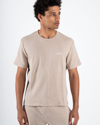 T-Shirt Boss μπεζ