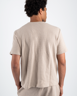 T-Shirt Boss μπεζ