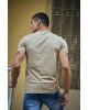 T-shirt Jack n Jones μπεζ T-shirt Jack n Jones μπεζ