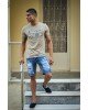 T-shirt Jack n Jones μπεζ T-shirt Jack n Jones μπεζ