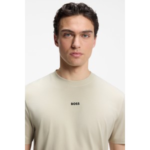 T-Shirt Boss μπεζ