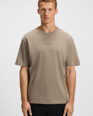 T-Shirt Boss μπεζ
