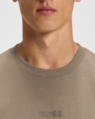 T-Shirt Boss μπεζ