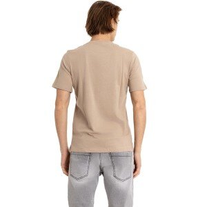 T-shirt Jack n Jones μπεζ T-shirt Jack n Jones μπεζ