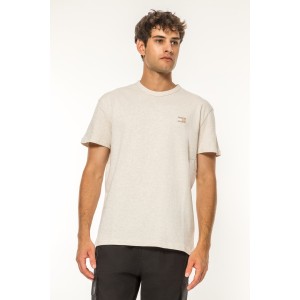 T-shirt Tommy Jeans μπεζ