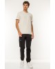 T-shirt Tommy Jeans μπεζ ΚΟΝΤΟΜΑΝΙΚΕΣ
