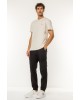 T-shirt Tommy Jeans μπεζ ΚΟΝΤΟΜΑΝΙΚΕΣ