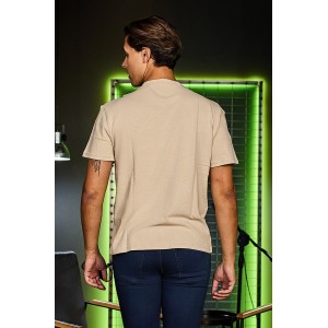 T-shirt Tommy Jeans μπεζ