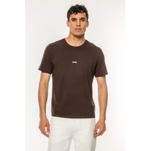 T-Shirt Boss καφέ