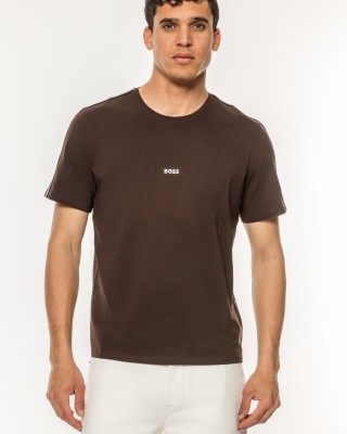 T-Shirt Boss καφέ