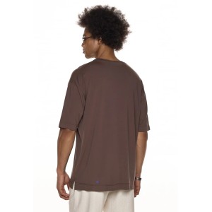 T-Shirt Diverse καφέ