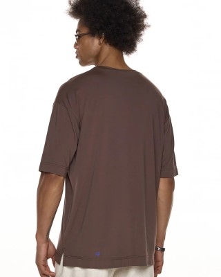 T-Shirt Diverse καφέ