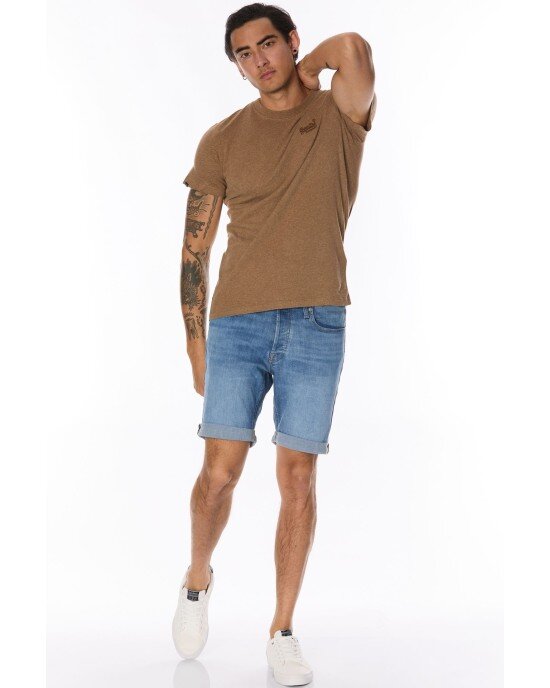 T-shirt SUPERDRY καφέ T-shirt SUPERDRY καφέ