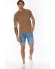 T-shirt SUPERDRY καφέ T-shirt SUPERDRY καφέ
