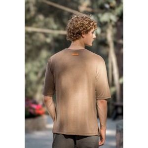 T-Shirt Rebel καφέ T-Shirt Rebel καφέ